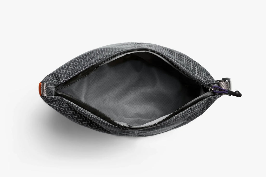 Dark Grid Daily Cooler Lunch Bag with Adjustable Shoulder Strap