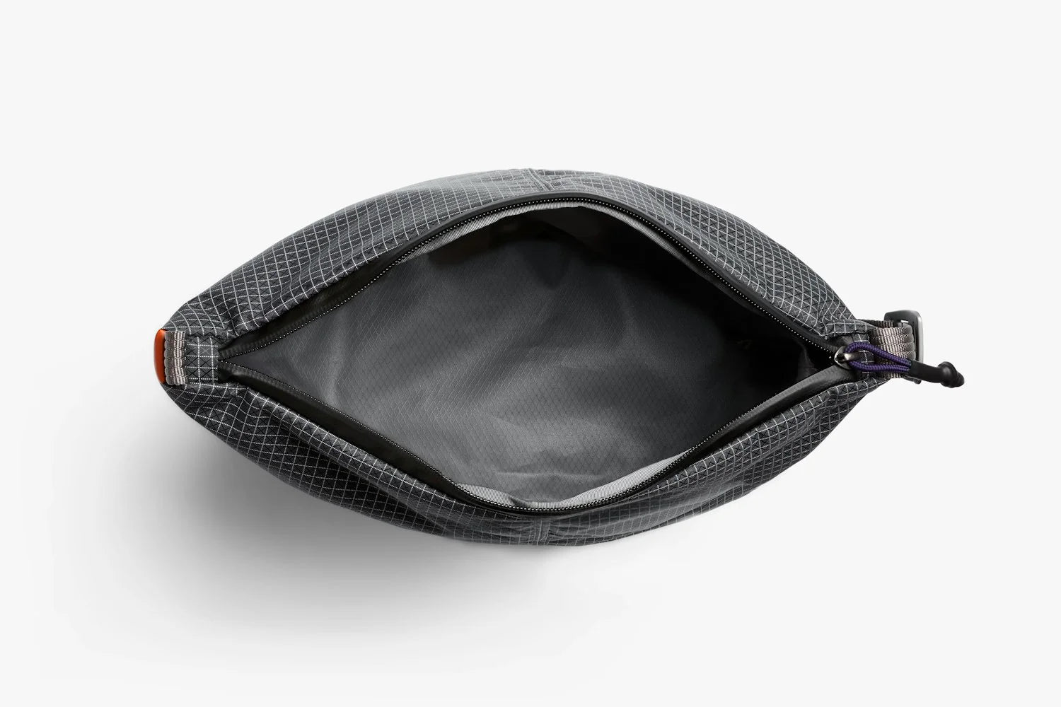 Dark Grid Daily Cooler Lunch Bag with Adjustable Shoulder Strap