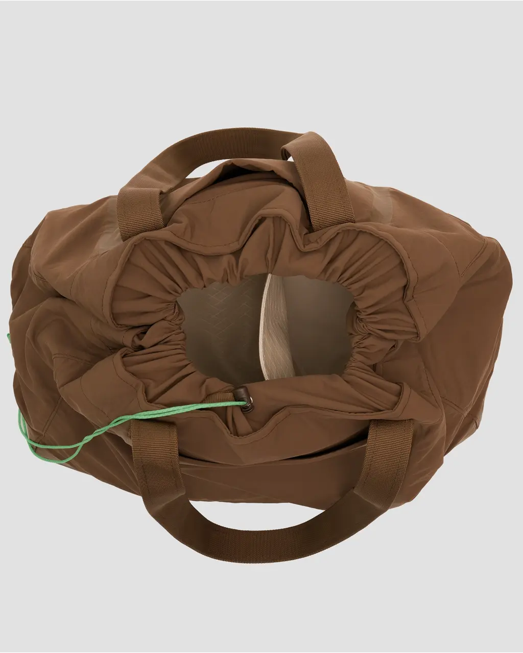 Foldable Chocolate Brown Waterproof Daily Tote Bag