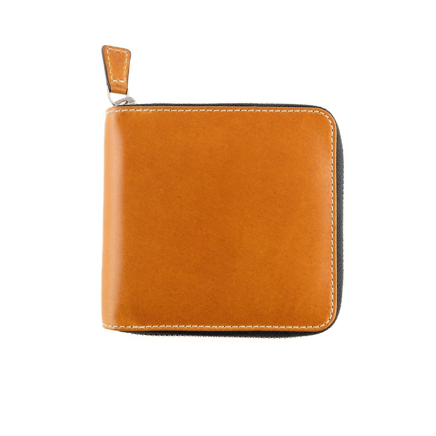 Multi-color Square Leather Zip Mini Bag with Zipper Pull Accessory