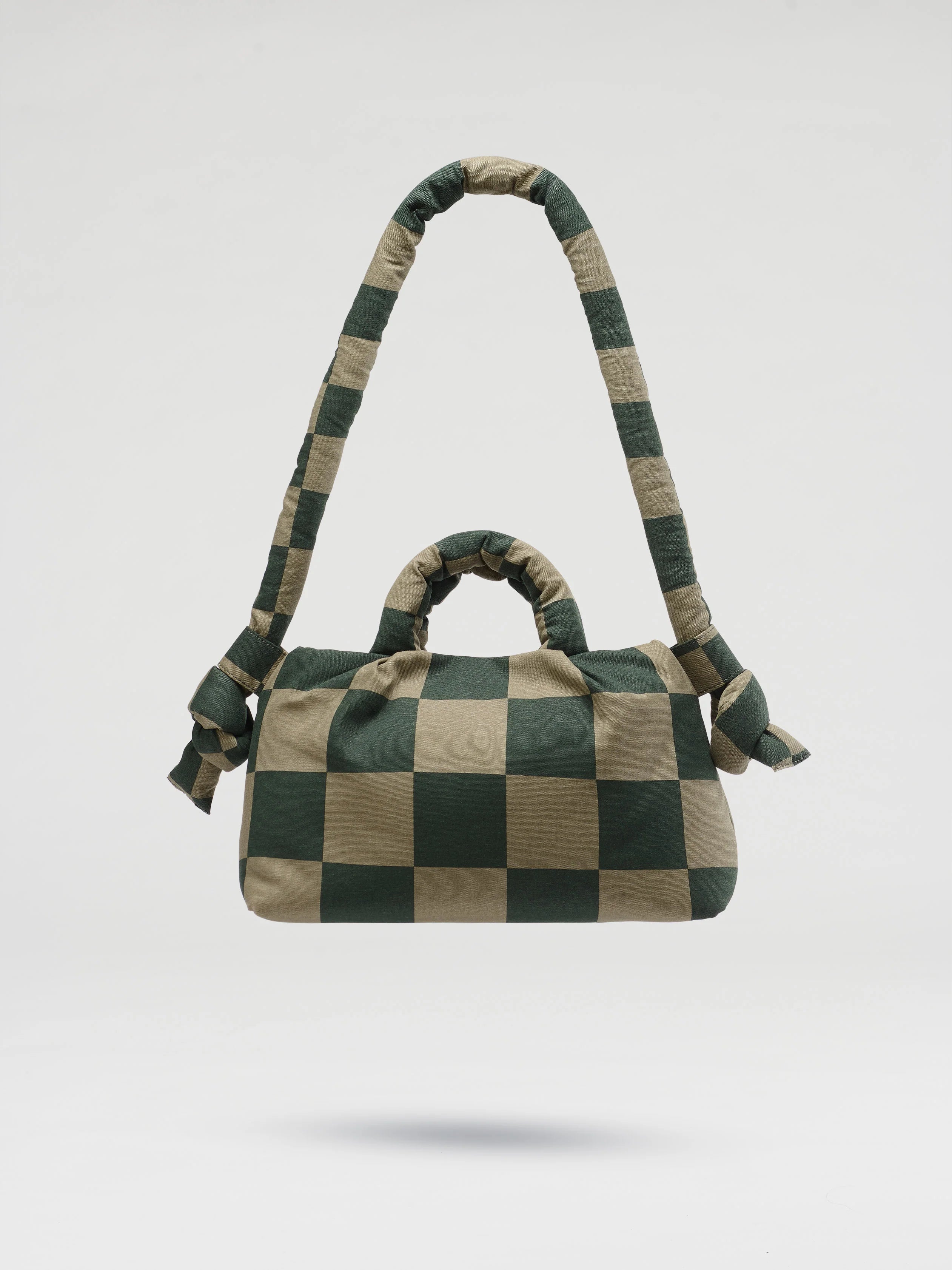 Puffy Soft Mini Bag with Knotted Adjustable Strap Accessories