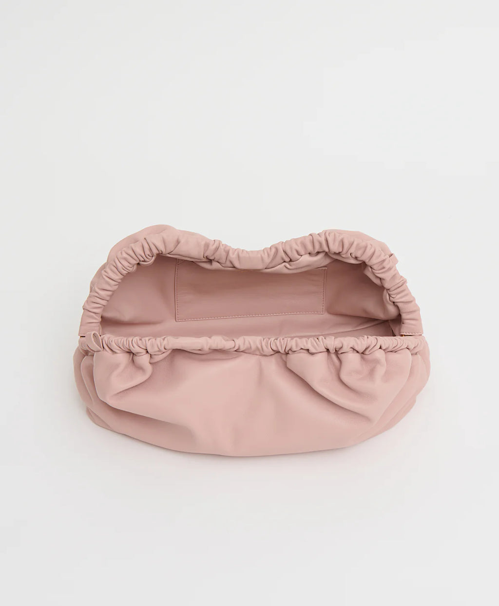Minimal Pastel Cloud Leather Hand Bag