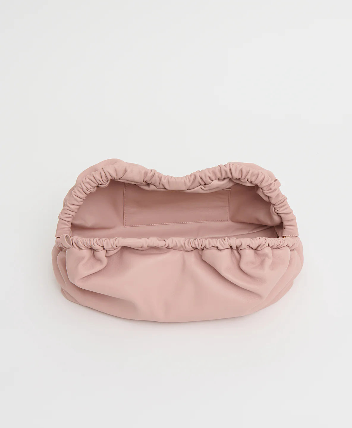 Minimal Pastel Cloud Leather Hand Bag