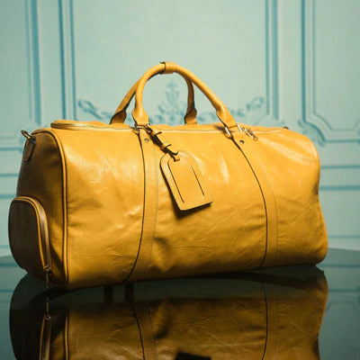 Large Capacity Duffle Bag with Detachable Strap for Weekend Travel
